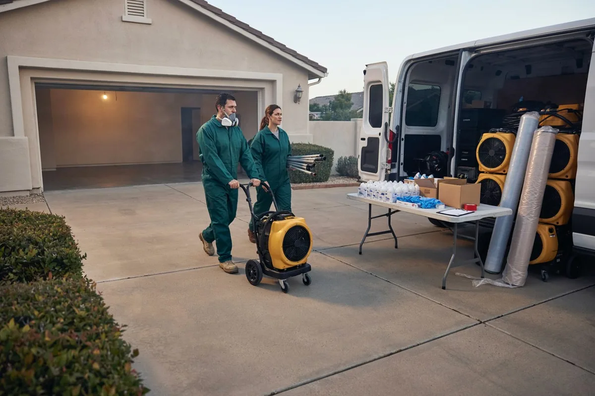 Mold removal in Slidell, LA